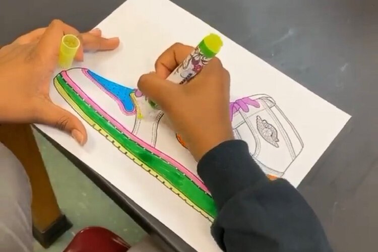 Desitnation Dream Founation drawing project